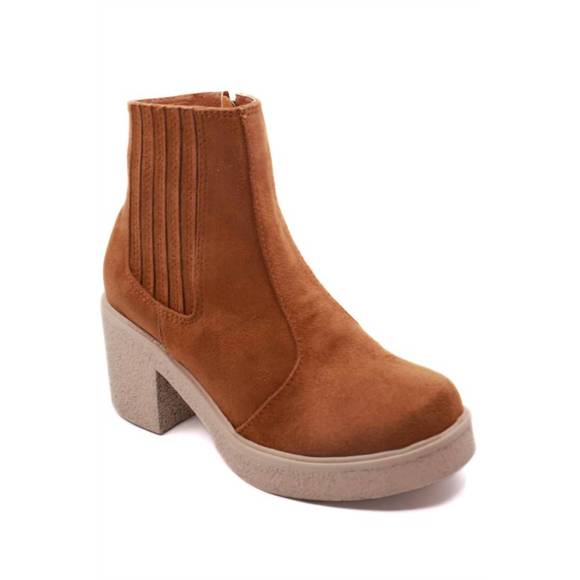 NEW EVERGLADES kiki 3 boots in tan - Picture 4 of 4